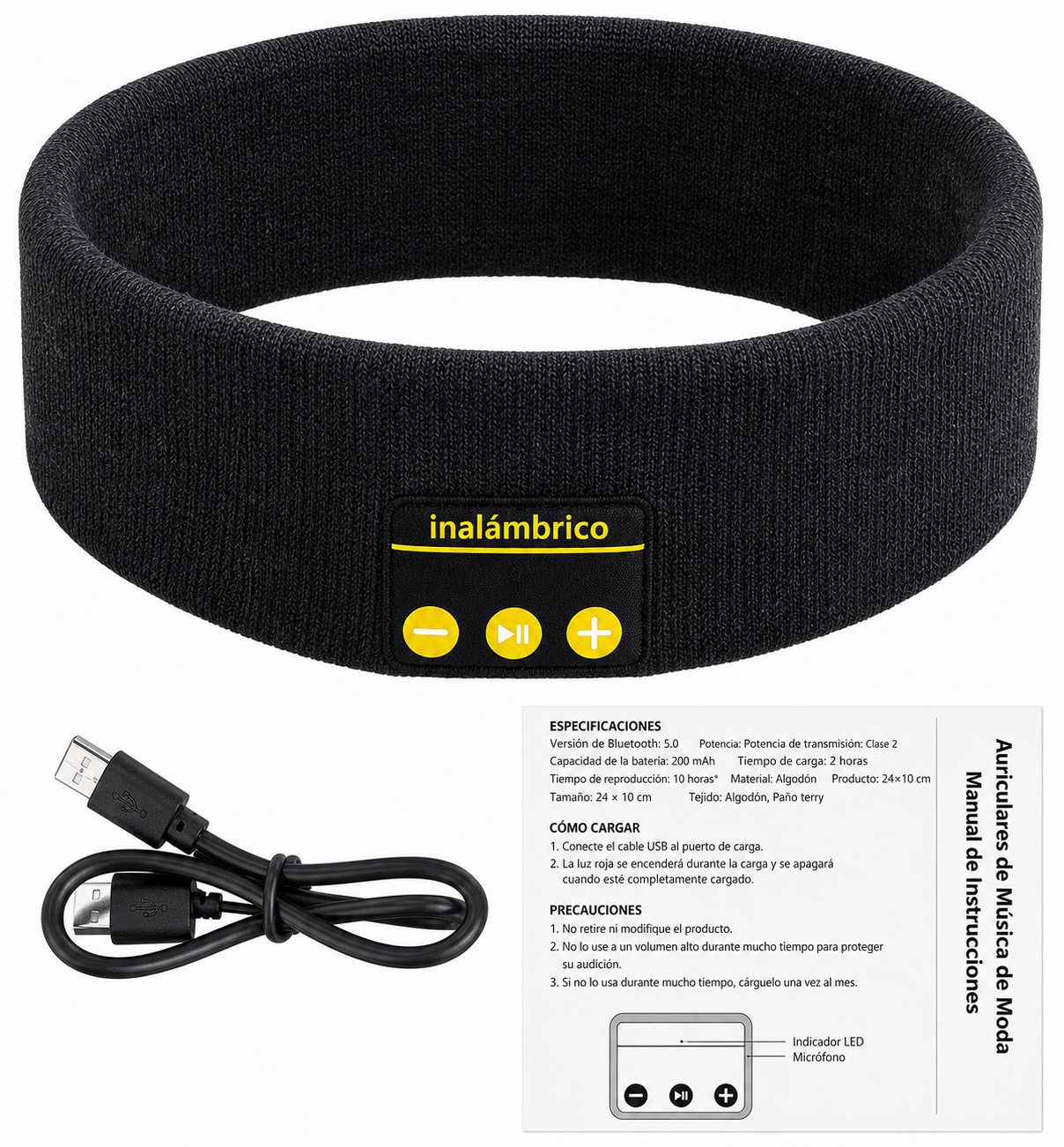Audífonos Bluetooth Inalámbricos Banda D